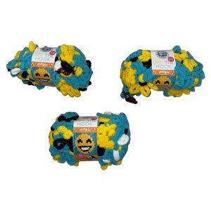 New Lion Brand Off the Hook Magic No Tools Needed 502 Emoji 7 Jumbo Lot 3 Yarn